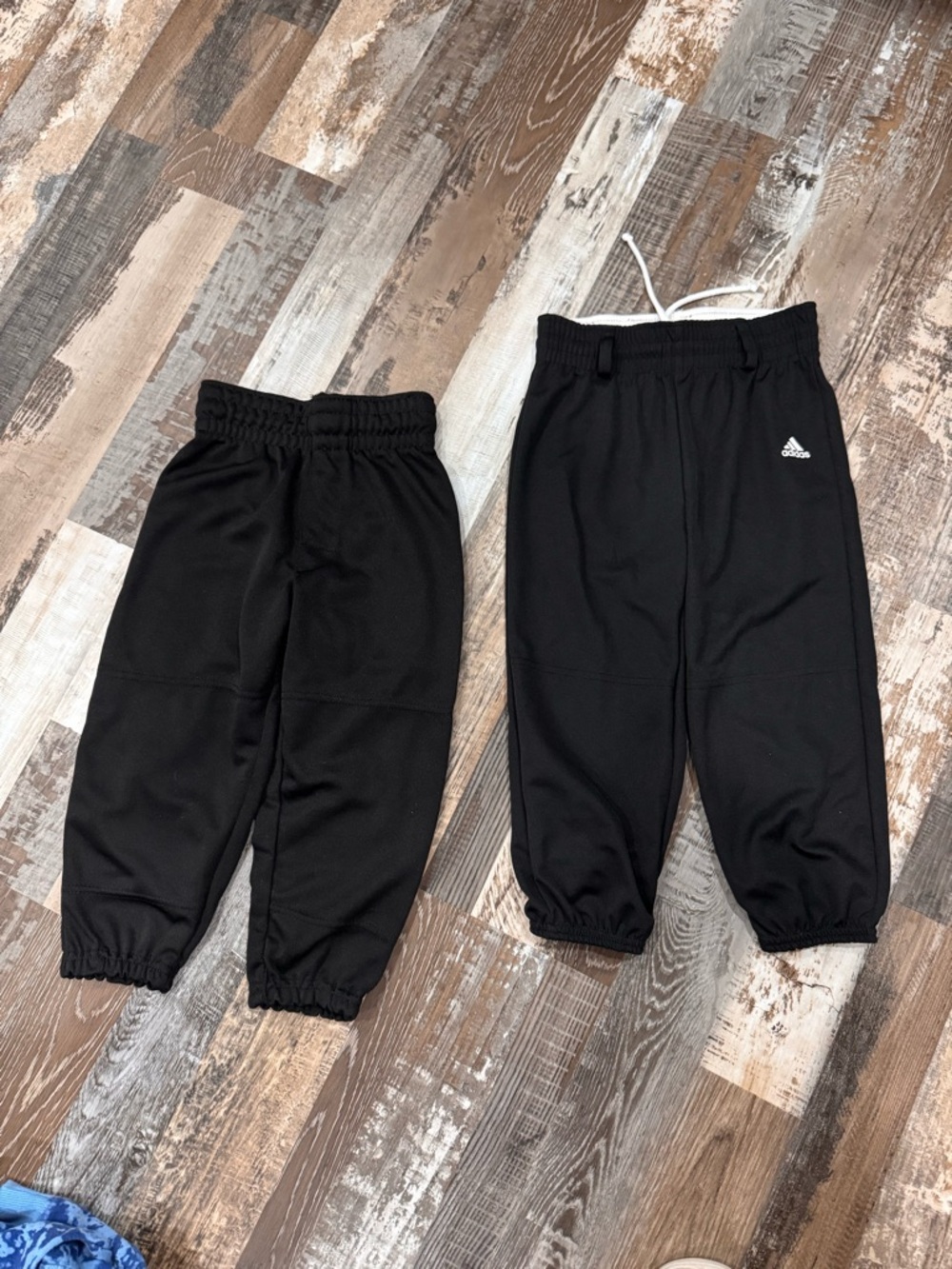 adidas Black Kids Jogger Pants with Elastic Waist